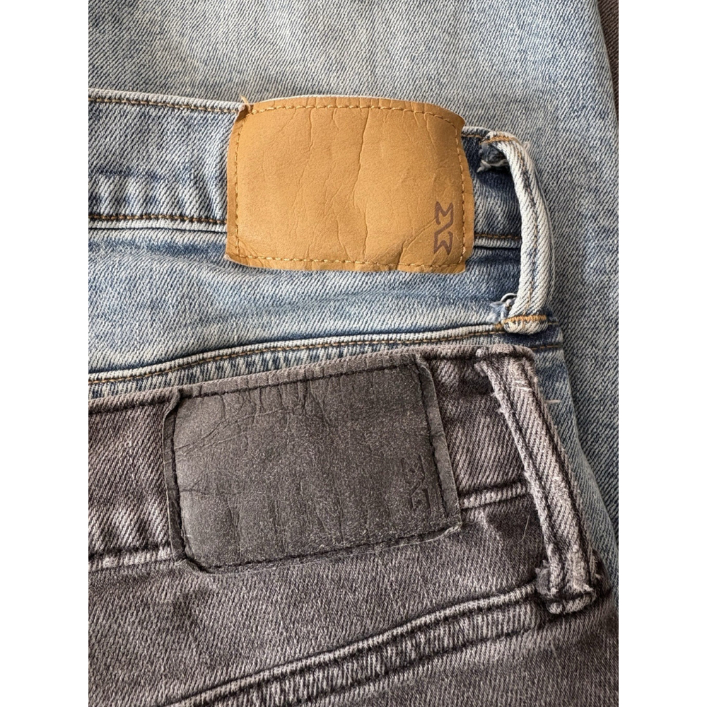 Mutual Weave Mens Jeans The Relaxed The Athletic Lot Of 2 29 X 30 Black Blue - Picture 4 of 9